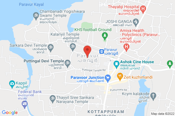 cosmetics Beauty wellness baby care location  Paravur, Kerala, India