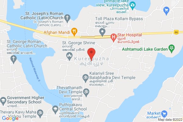കൊല്ലം ബൈപ്പാസ്സ്‌ സൈഡിൽ സ്ഥലം വിൽപ്പനയ്ക്ക് location  Kureepuzha, Kerala, India