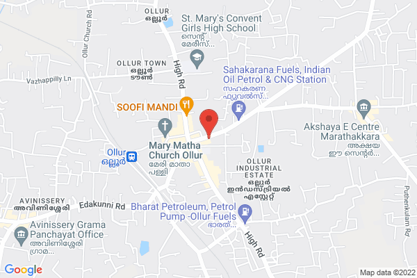 4cent with 4bedroom new house at Thrissur/ollur location  Police Station Rd, Ollur Industrial Estate, Ollur, Thrissur, Kerala 680360, India