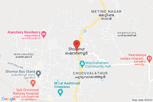 house for sale palakkad location  Shoranur Palakkad KL