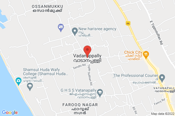 Plot for sale in Vadanappally location  Vadanappally TSR KL