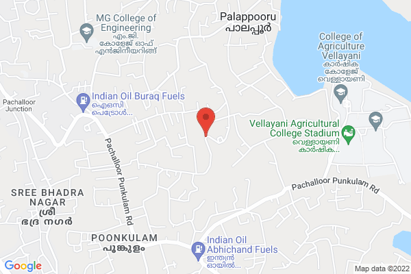 House for sale trivandrum location  Poonkulam - Anakkuzhi - Palapoor Rd TVM TVM