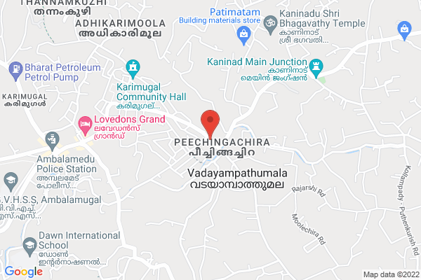 Land for sale location  Puthenkurish Karimughal Rd Peechingachira EKM
