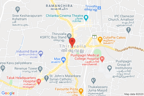 Private vehicle location  Thiruvalla, Kerala, India