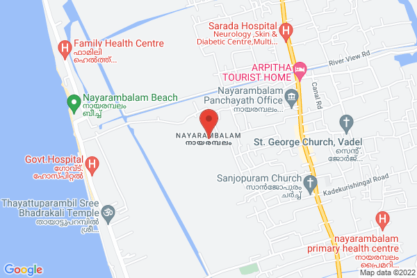 വസ്തു വിൽപ്പ്നയ്ക്ക് location  Nayarambalam, Vypin, Kerala, India