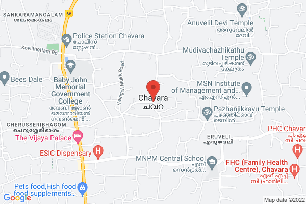 Portable Biogas Plant/Water filter location  Chavara, Kerala, India