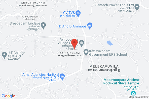 4bhk house location  Kattaikonam TVM KL