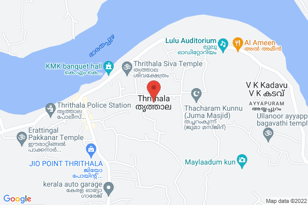 tk wood 6 seats location  Thrithala, Kerala 679534, India