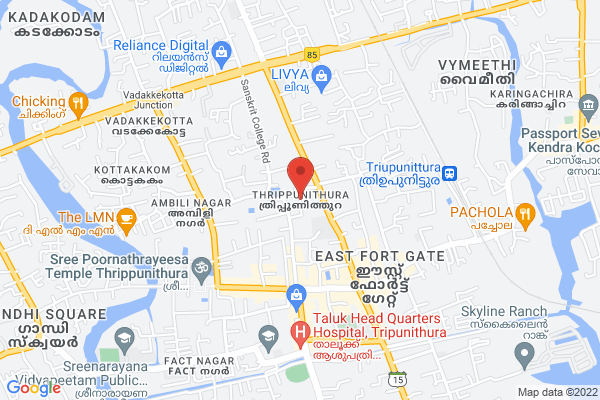 Ekm dist near Tripunithura   posh  big house location  Thrippunithura, Kochi, Kerala, India