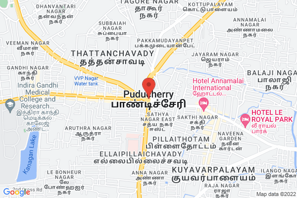 Reachable LED Torch location  Puducherry, India