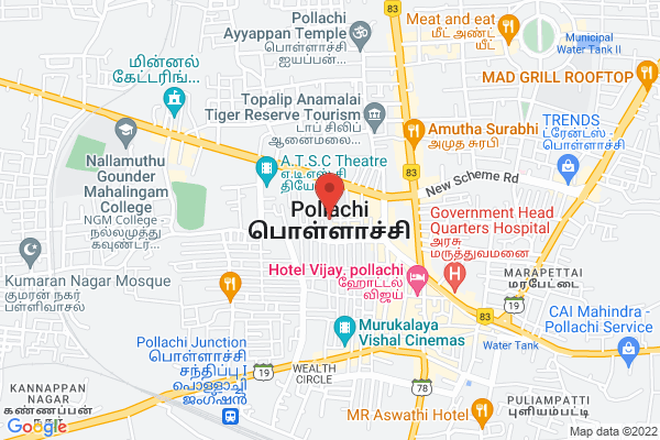 Casserole Launch Box location  Pollachi, Tamil Nadu 642001, India