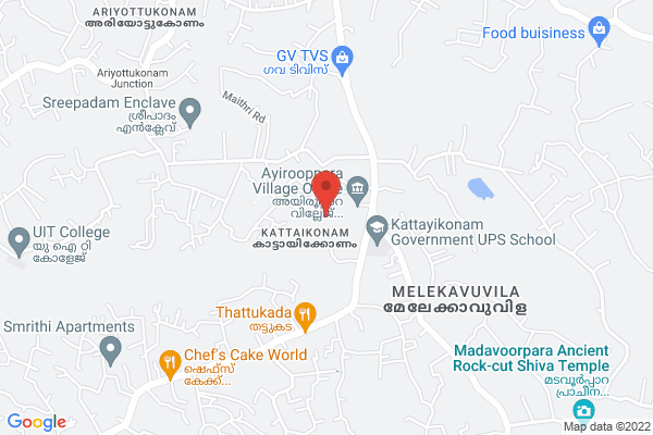 7.5cent land, 6.75lakhs location  Kattaikonam, Kerala 695584, India