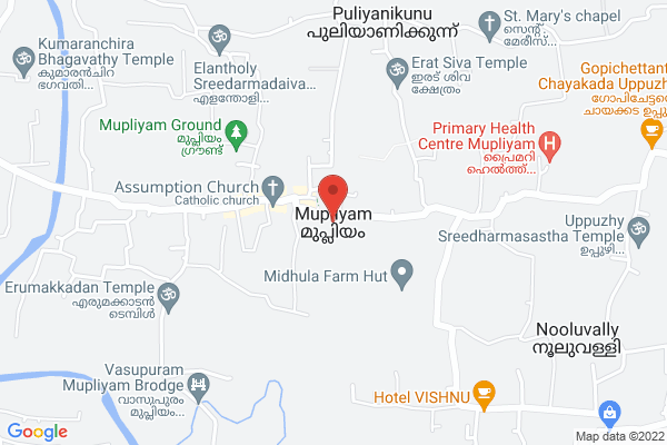 32 Cent Land With House for sale location  Mupliyam TSR KL