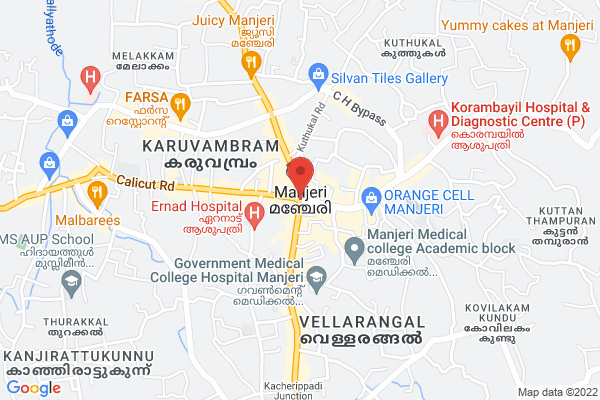 Mansfield Park location  Manjeri, Kerala, India