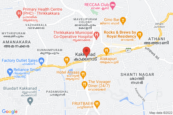 OFFICE SPACE FOR RENT location  Seaport - Airport Rd Echamuku Kunnumpuram