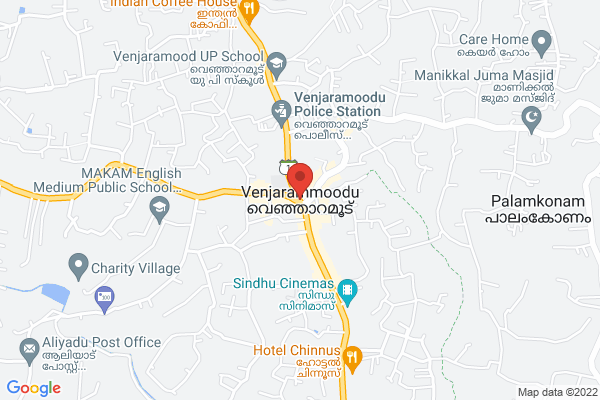 വീടും സ്‌ഥലവും വില്പനക്ക് location  Venjarammoodu Thiruvananthapuram KL