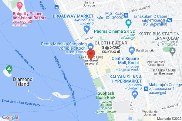 LUXURIOUS  FLAT FOR RENT location  Marine Drive Kochi Ernakulam