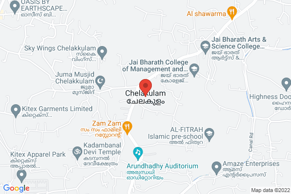 സ്ഥലം വില്പനക്ക് location  Chelakulam Ernakulam KL