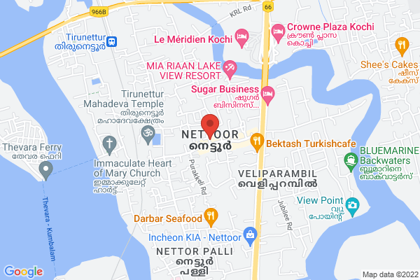 2 BHK FLAT AT NETTOOR location  Nettoor Maradu Ernakulam
