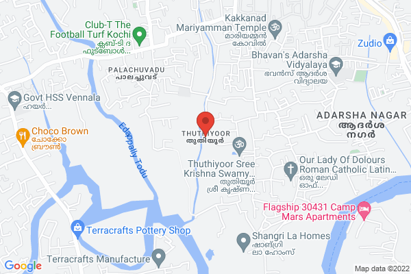 Furnished 4 BHK House for Sale at Thuthiyoor, Near Seaport Airport Roa location  Thuthiyoor Kochi Ernakulam