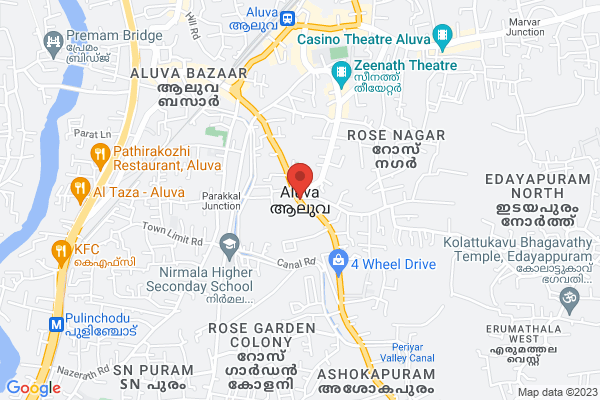 Pooja stand location  Aluva Ernakulam KL