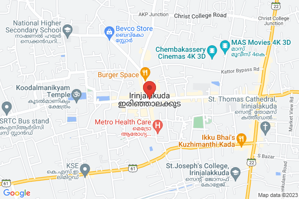 Stainless steel water tank location  Irinjalakuda Thrissur KL