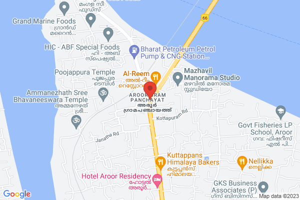Neet & clen well maintend vehicle location  Aroor gram panchayat Kochi Alappuzha