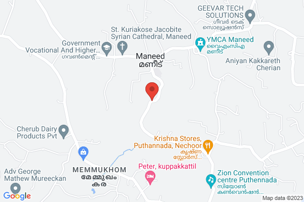 HOUSE PLOT FOR SALE location  Maneed - Piravom Rd Maneed Ernakulam