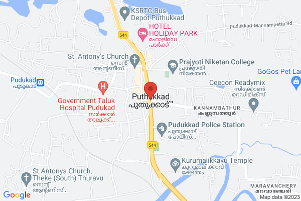 latest model location  Puthukkad Thrissur KL