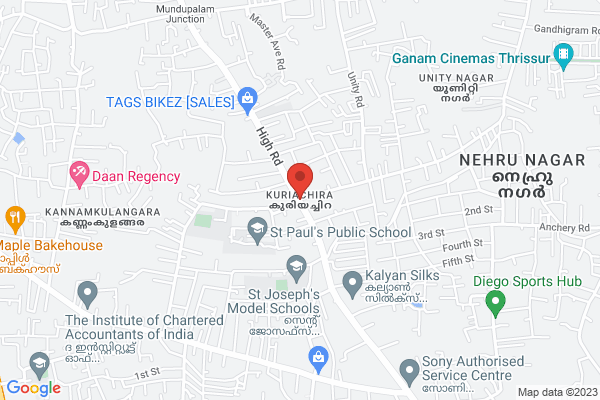 showroom condition location  Kuriachira Thrissur Thrissur