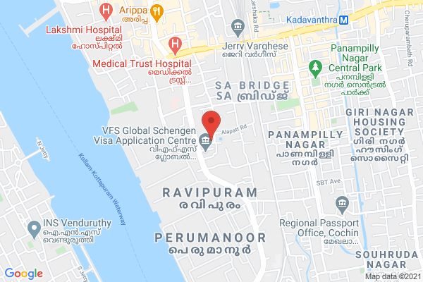 SSC Coaching Classes location  FQ Arcade, near to Ravipuram Temple, Ravipuram, Perumanoor, Ernakulam, Kerala 682016, India