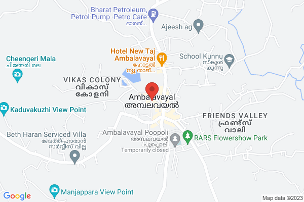 R2 ED DELUXE COTTAGE location  Ambalavayal Wayanad KL