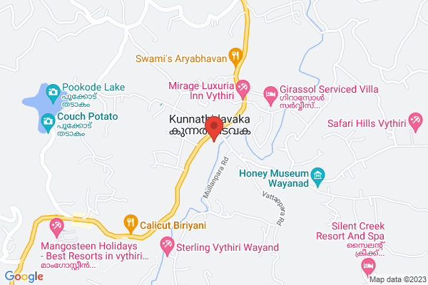 R5 VM Mist Suite location  Old Vythiri Vythiri Wayanad