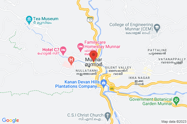R8M BB SUPERIOR CLUB ROOM location  Munnar Idukki KL