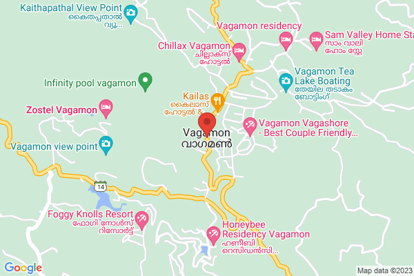 R2V PHR Junior Suite AC location  Vagamon Idukki KL