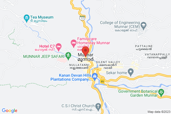 QB Stay-R34M EP First floor 205 location  Munnar Idukki KL
