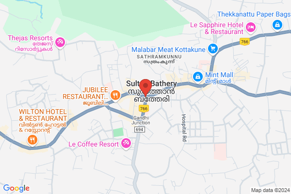 R18W SRS  SUIT ROOM location  Sultan Bathery Wayanad KL