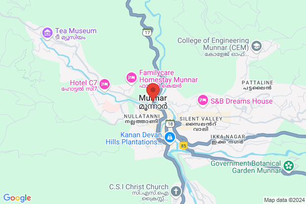 R25M SCG BF SUPERIOR CARDAMOM ROOM WITH BALCONY location  Munnar Idukki KL