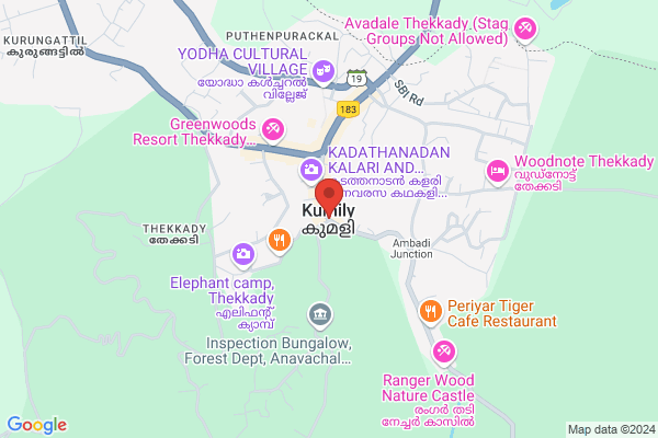 R84M HLS  INTERCONNECTED 02 A/C DOUBLE location  Thekkady Kumily Idukki