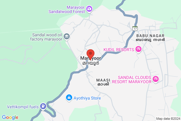H1MAR DFH THREE BEDROOM VILLA location  Marayoor Idukki KL