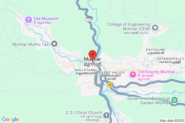 R114M WRG EXECUTIVE RIVERVIEW SUPERIOR ROOM location  Munnar Idukki KL