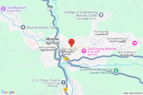 R1108 EH GALAXY ROOM location  Silent Valley Munnar Idukki