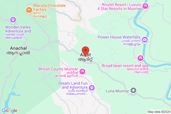 R116M PTL MOUNTAIN VIEW ROOM location  Aadit Idukki KL