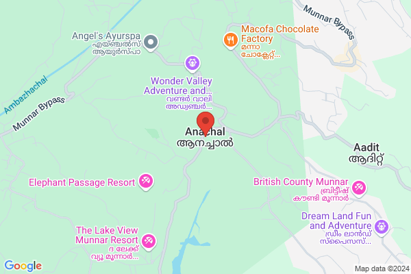 R117M TPVM  PRIVATE POOL VILLA location  Anachal Idukki KL