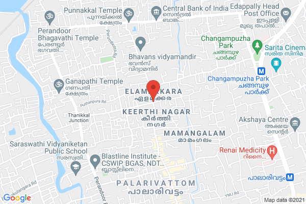9Nos. 2BHK Flat for Rent . available at heart location  Elamakkara, Kochi, Kerala, India