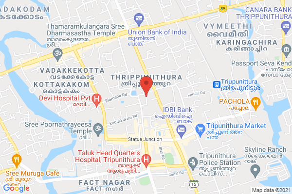 Holographic advertising machine location  Thrippunithura, Kochi, Kerala, India
