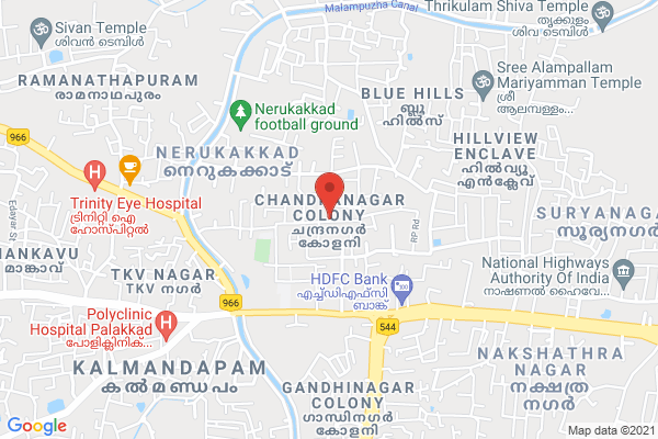 House Plots for Sale at Palakkad location  Sahyadri Colony, Chandranagar Colony, Palakkad, Kerala, India