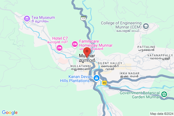 R145M RRS RAGA DELUXE ROOM location  Munnar Idukki KL