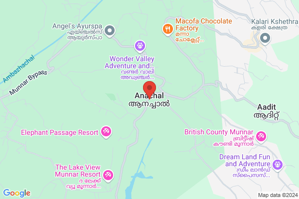 R4MH MD SILVER ROOM location  Anachal Idukki KL