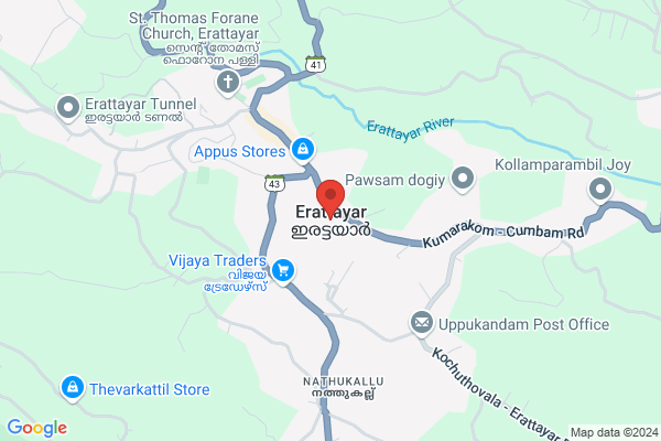 R5MH BK DOUBLE ROOM location  Erattayar Idukki KL